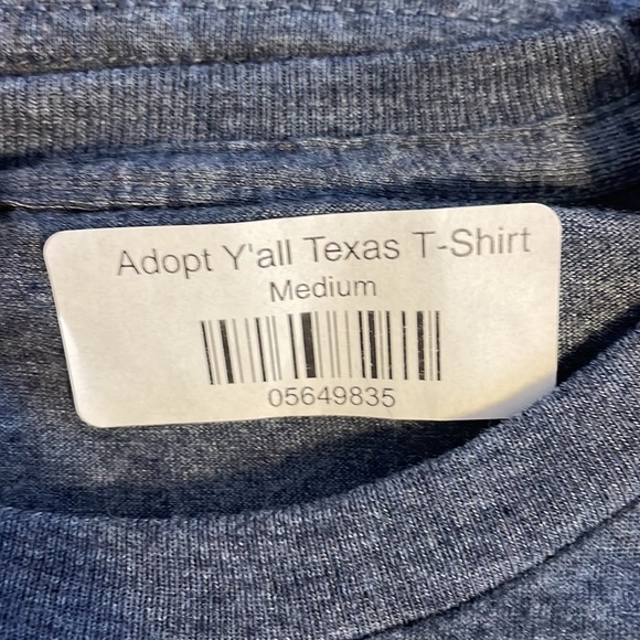 NWT Adopt Y'all Texas T-Shirt, Medium (unisex) - Picture 6 of 8